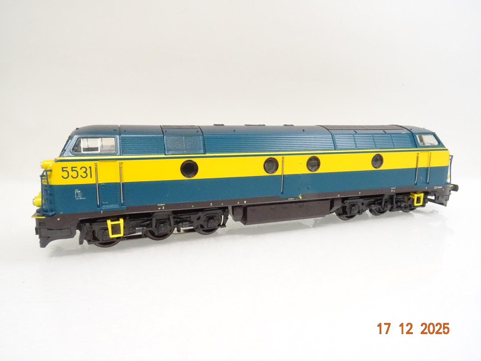 Märklin H0 34671 Belgien Diesellok 5531 der SNCB Delta Digital in OVP JL5175 – Bild 3