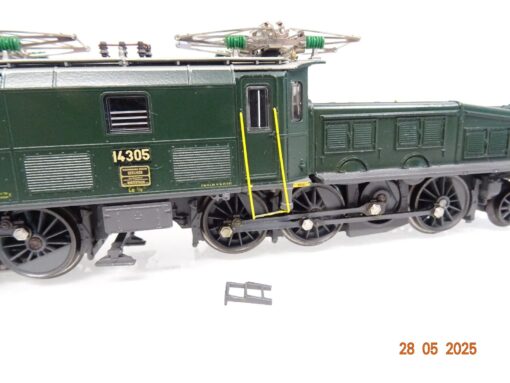 Märklin H0 3556 Schweiz E-Lok Be 6/8 III Krokodil der SBB in OVP JL838 – Bild 4