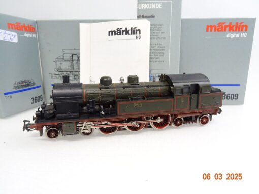 Märklin H0 3609 Dampflok T 18 8401 der K.P.E.V. in OVP LE9204