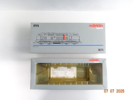 Märklin H0 3675 E-Lok BR V 160 Leerverpackung siehe Foto CK9398 – Bild 3