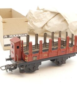 Märklin H0 372 Rungenwagen mit Bremsehaus Blech in EVP RG2149