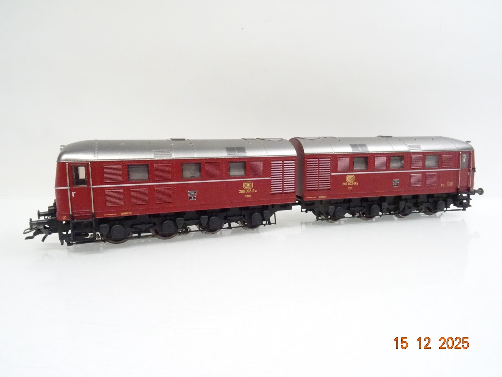 Märklin H0 37284 Doppel-Diesellok BR 288 der DB ESU Digital Umbau in OVP JL5089 – Bild 3