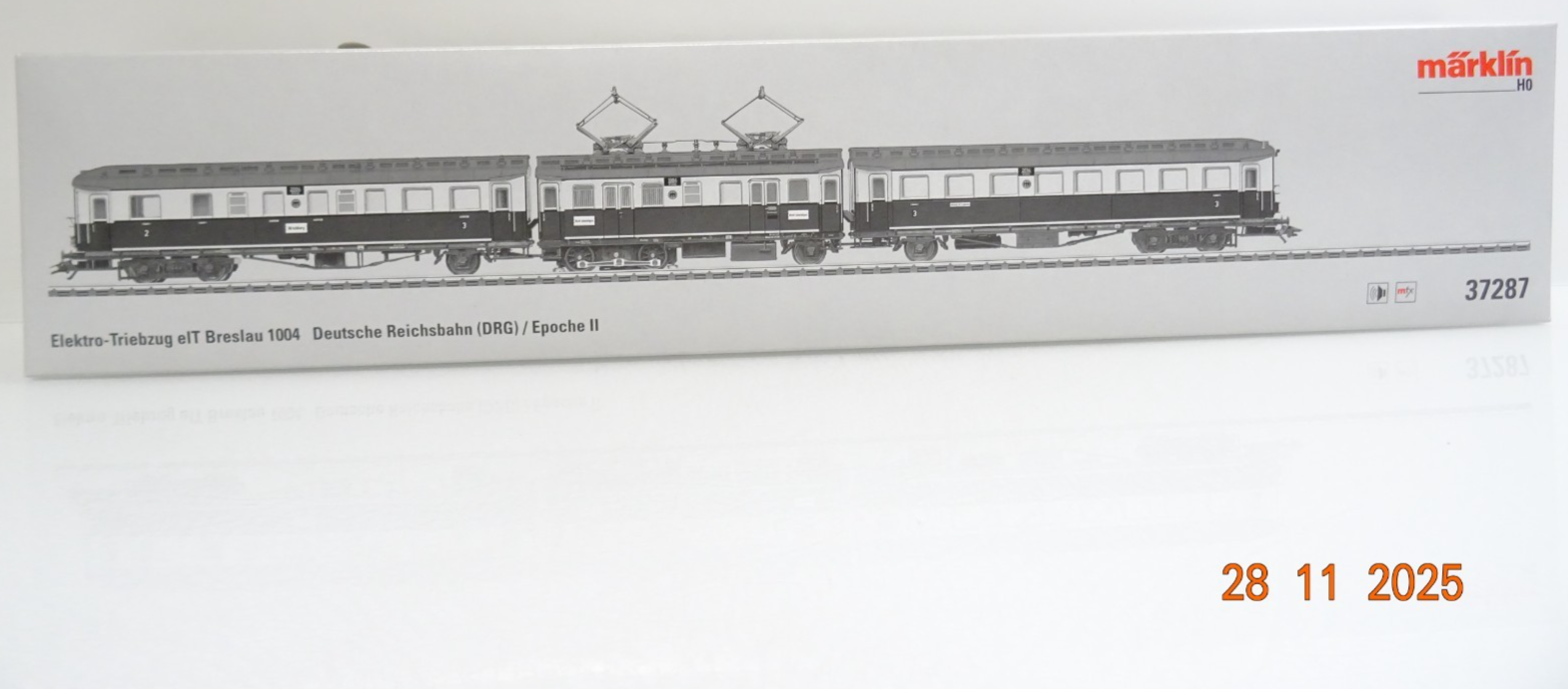 Märklin H0 37287 Elektro-Triebzug elT Breslau 1004 der DRG Mfx Sound OVP JL4747 – Bild 3