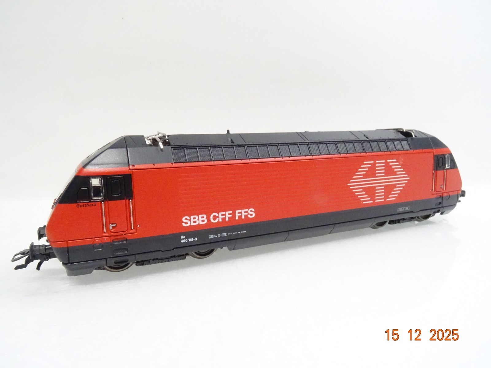 Märklin H0 37460 Schweiz E-Lok Re 460 118-3 der SBB Sound Mfx in OVP JL5087 – Bild 3