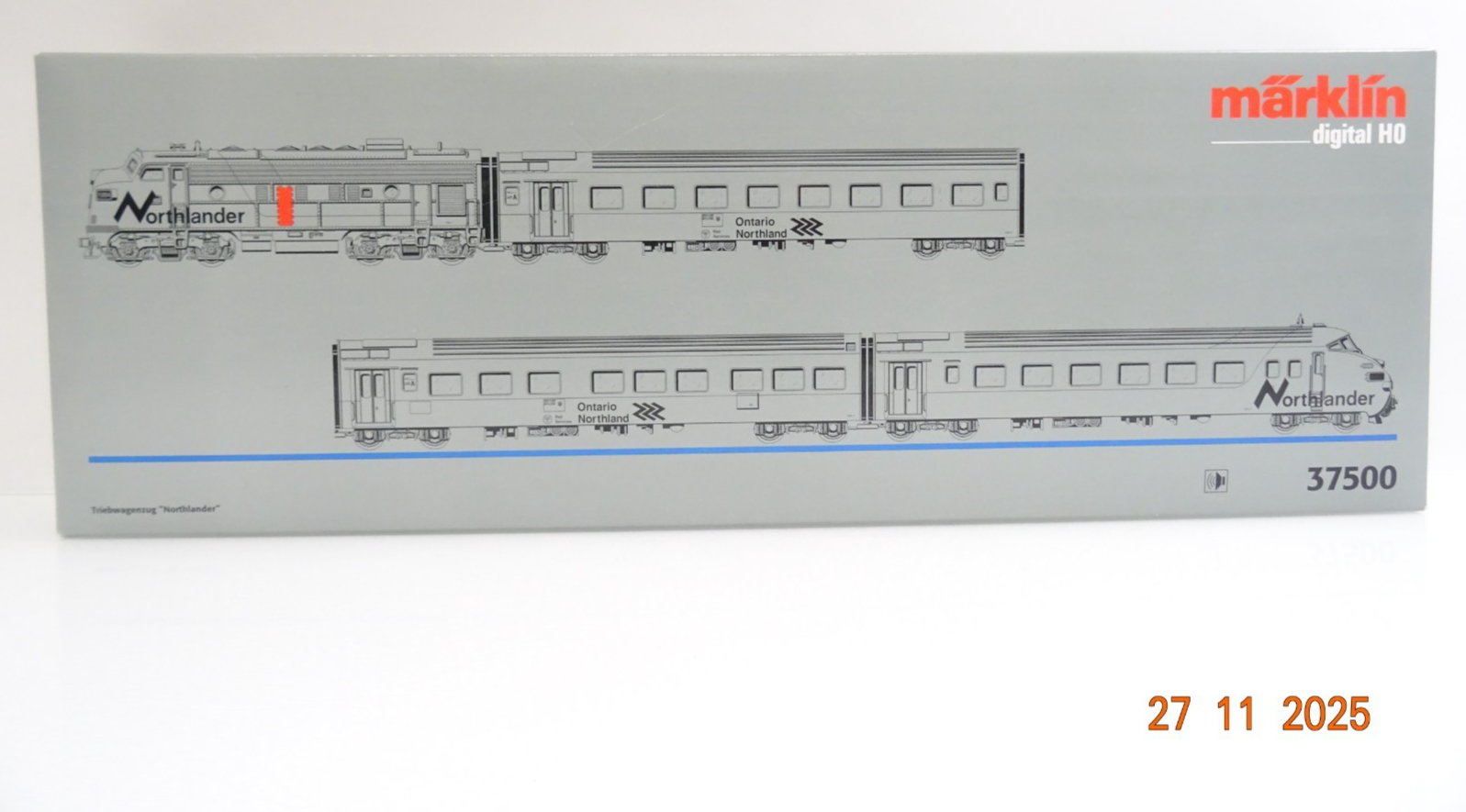 Märklin H0 37500 Triebwagenzug Northlander Sound Digital in OVP JL4741 – Bild 3