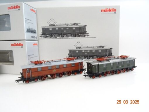 Märklin H0 37525 Doppelpack E-Lok EP5 + E 52 Digital in OVP LE9623