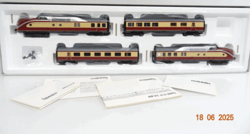 Märklin H0 37605 TEE Dieseltriebzug 4tlg. VT 11.5 Sound Digital in OVP JL1012