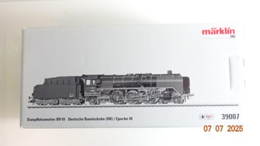 Märklin H0 39007 Dampflok BR 01 DB Leerverpackung siehe Foto CK9384 – Bild 3