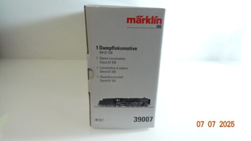 Märklin H0 39007 Dampflok BR 01 DB Leerverpackung siehe Foto CK9384