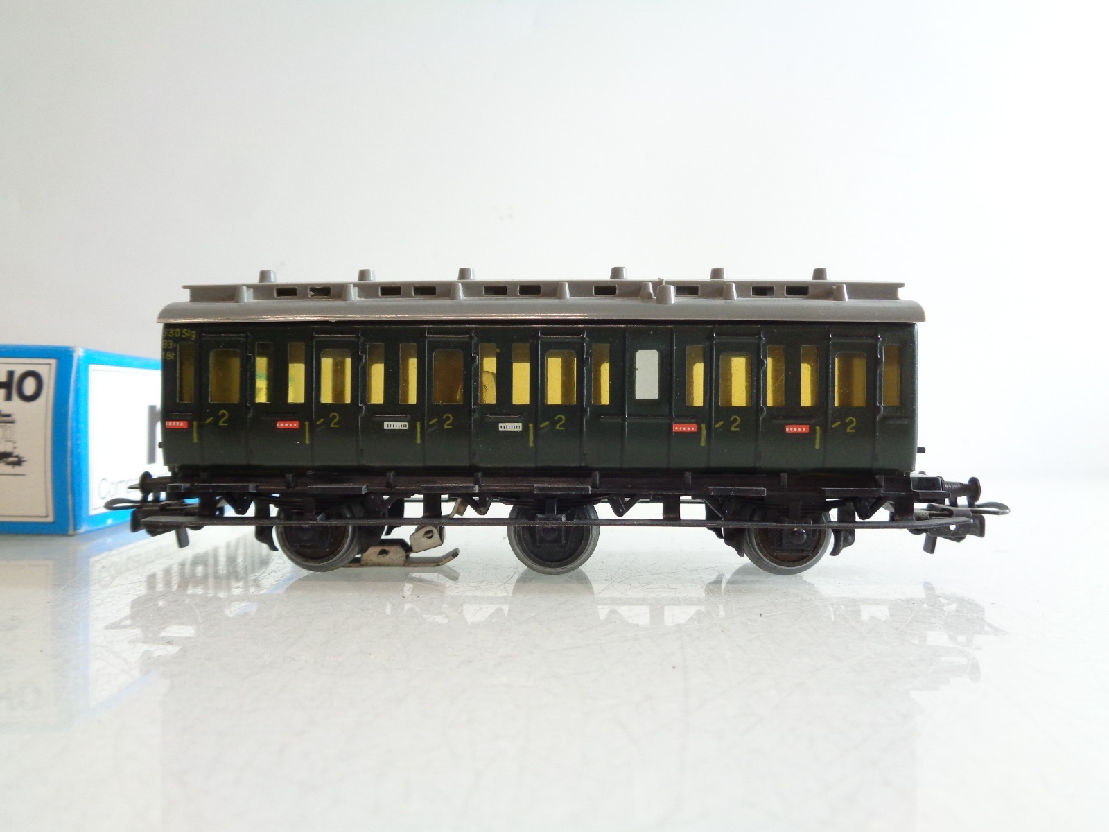 Märklin H0 4004 Abteilwagen 2.Kl. in OVP BH854 – Bild 3