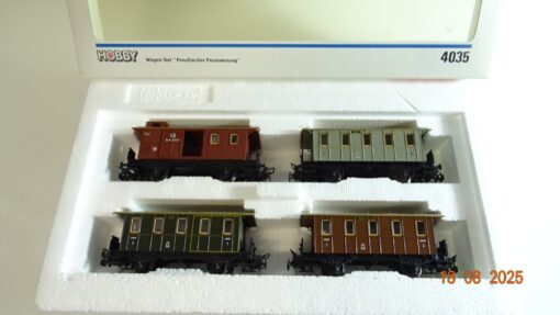 Märklin H0 4035 Wagen-Set Preußischer Personenwagen 4 tlg. in OVP PR9609