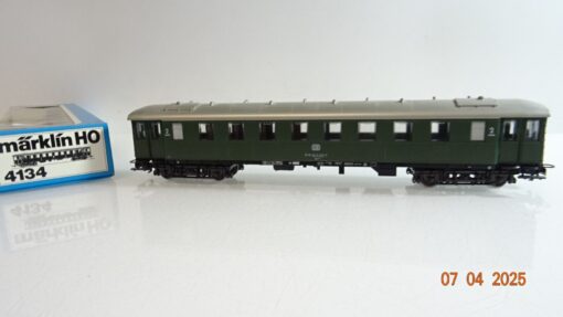 Märklin H0 4134 Personenwagen 2.Kl. der DB in OVP PR7017