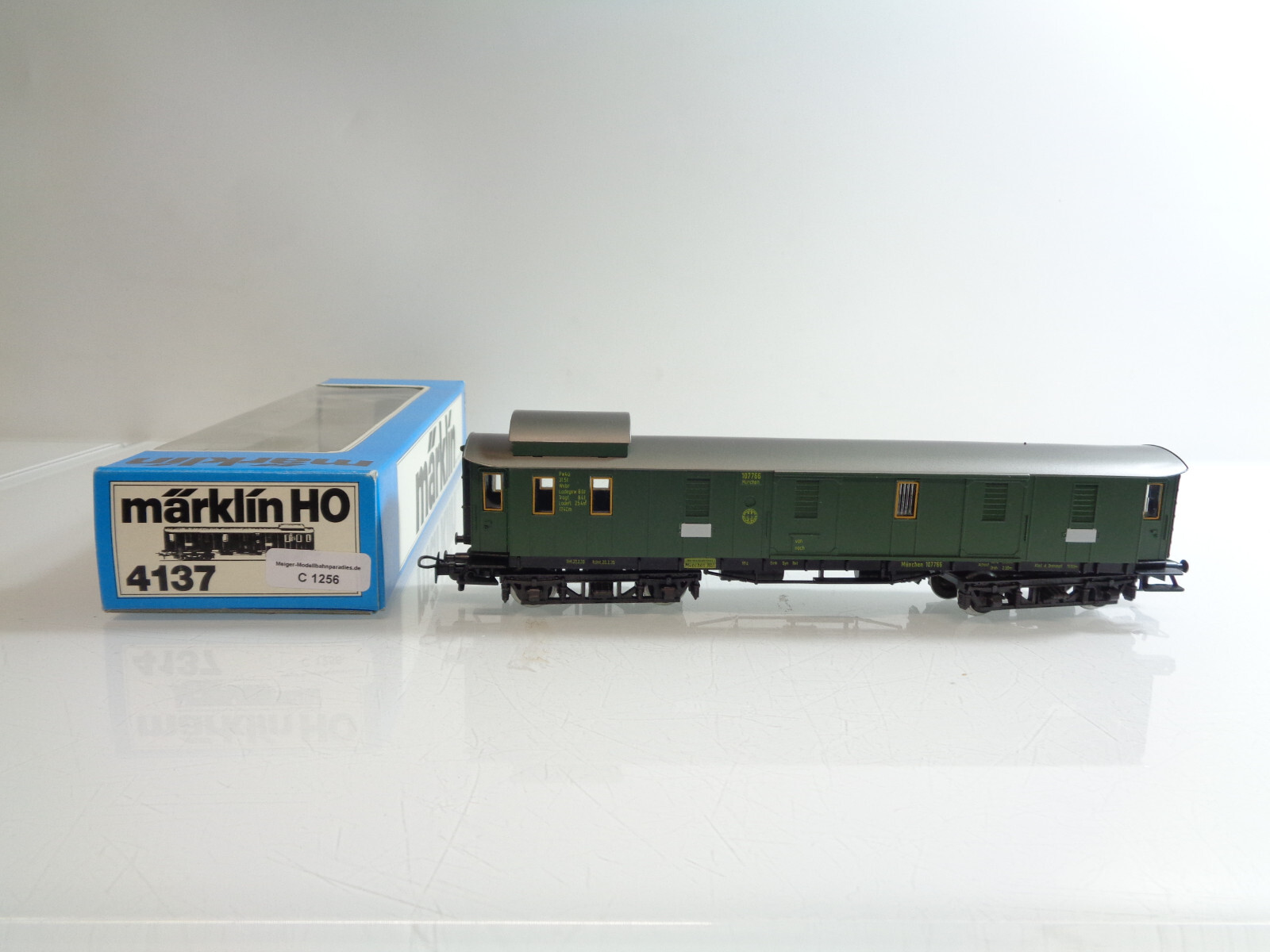 Märklin H0 4137 Gepäckwagen der DRG in OVP C1256
