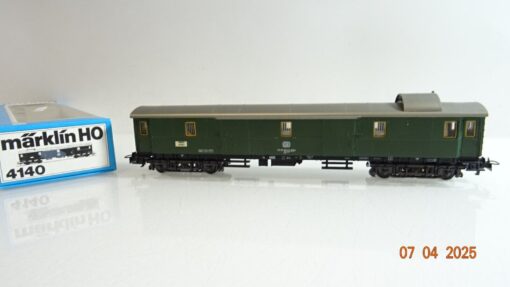Märklin H0 4140 Gepäckwagen der DB mit Licht in OVP PR7023