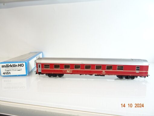 Märklin H0 4151 Schlafwagen TransEuroNacht der DB in OVP PR3205