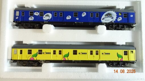 Märklin H0 41574 Bahnpostwagen-Set 2 Barwagen der SVG in OVP PR9550 – Bild 3