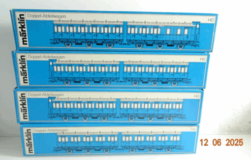 Märklin H0 4208 4208 4209 Leerkarton Original-Verpackung CK8810 – Bild 3
