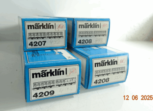 Märklin H0 4208 4208 4209 Leerkarton Original-Verpackung CK8810