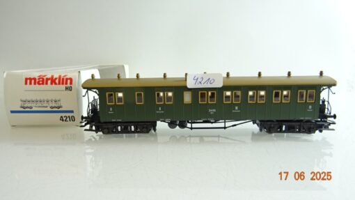 Märklin H0 4210 Personenwagen 2./3. Kl. Württemberg in OVP PR8445