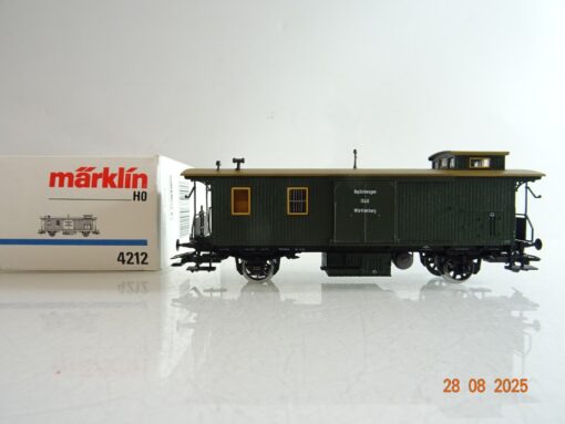 Märklin H0 4212 Gepäckwagen 15441 Württemberg in OVP PR9916