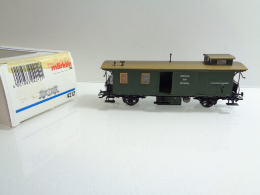 Märklin H0 4212 Gepäckwagen der KWStE in OVP AR5556