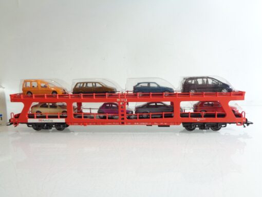 Märklin H0 42341 Autoreisezugwagen mit Autos der DB in OVP BH648 – Bild 3