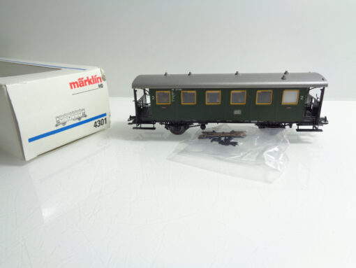Märklin H0 4301 Personenwagen 2.Kl. der DB in OVP AR5668
