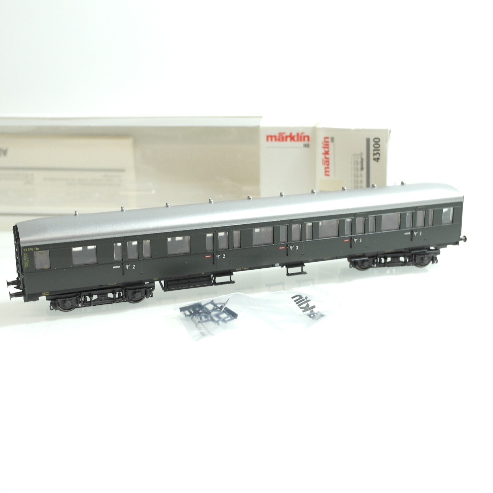 Märklin H0 43100 Abteilwagen 2./3.Klasse der DB in OVP RG468