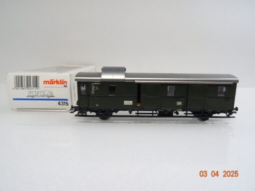 Märklin H0 4315 Gepäckwagen der DB in OVP PR6846