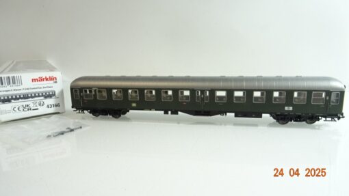 Märklin H0 43166 Mitteleinstiegswagen 2.Kl. der DB in OVP PR7250