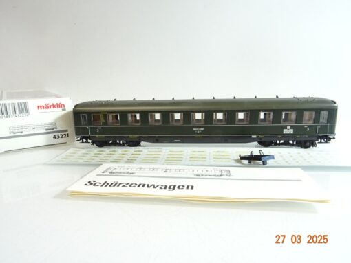 Märklin H0 43221 Schürzenwagen 3.Kl. der DR in OVP PR6808