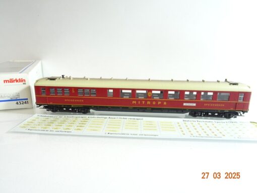 Märklin H0 43241 Speisewagen der Mitropa in OVP PR6796