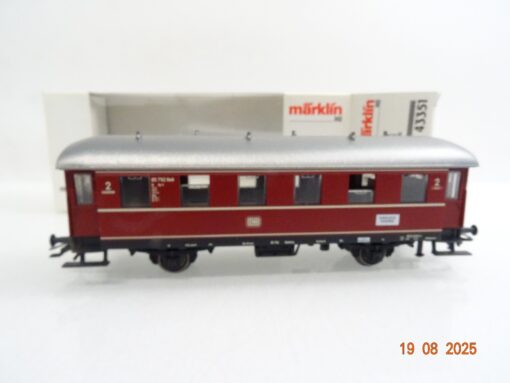 Märklin H0 43351 Reisezugwagen 1./2. Klasse der DB in OVP RR3052 – Bild 3