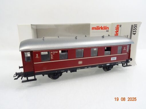 Märklin H0 43351 Reisezugwagen 1./2. Klasse der DB in OVP RR3052