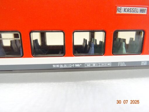 Märklin H0 43584 Doppelstockwagen 50 80 36-35 113-0 1./2.Kl. der DB JL2048 o. – Bild 3