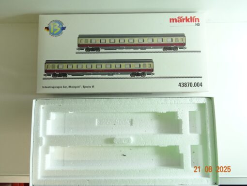 Märklin H0 43870.004 Schnellzugwagen Set Rheingold Leerverpackung s. Foto PK708 – Bild 3