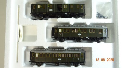 Märklin H0 43973 Set Personenwagen der ehemaligen DR 3 tlg. in OVP PR9608 – Bild 3