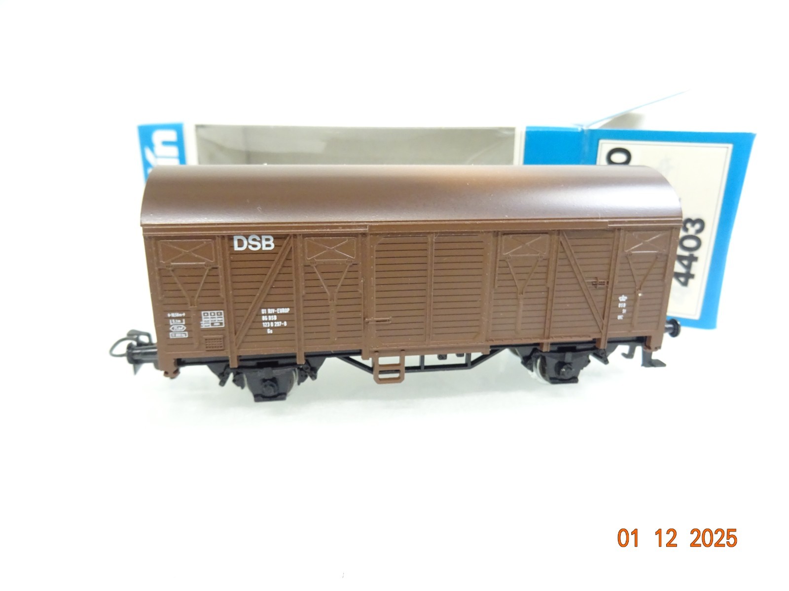 Märklin H0 4403 gedeckter Güterwagen der DSB in OVP RR5105 – Bild 3