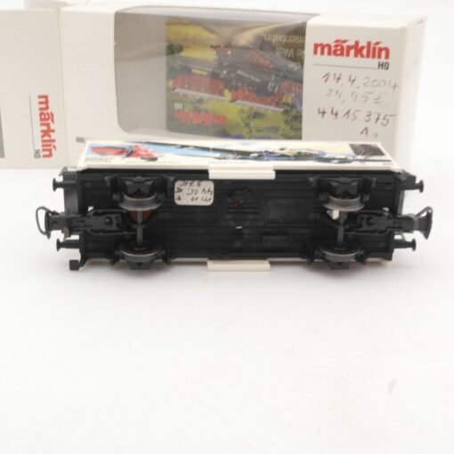 Märklin H0 4415.375 ged. Güterwagen Henkel Roller Tourist 103 A 2 in OVP QR7859 – Bild 3