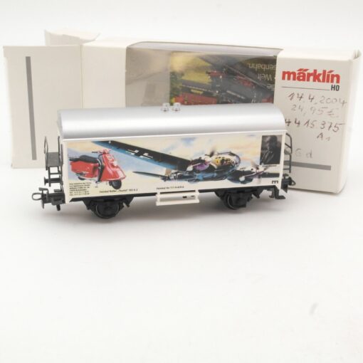 Märklin H0 4415.375 ged. Güterwagen Henkel Roller Tourist 103 A 2 in OVP QR7859 – Bild 4