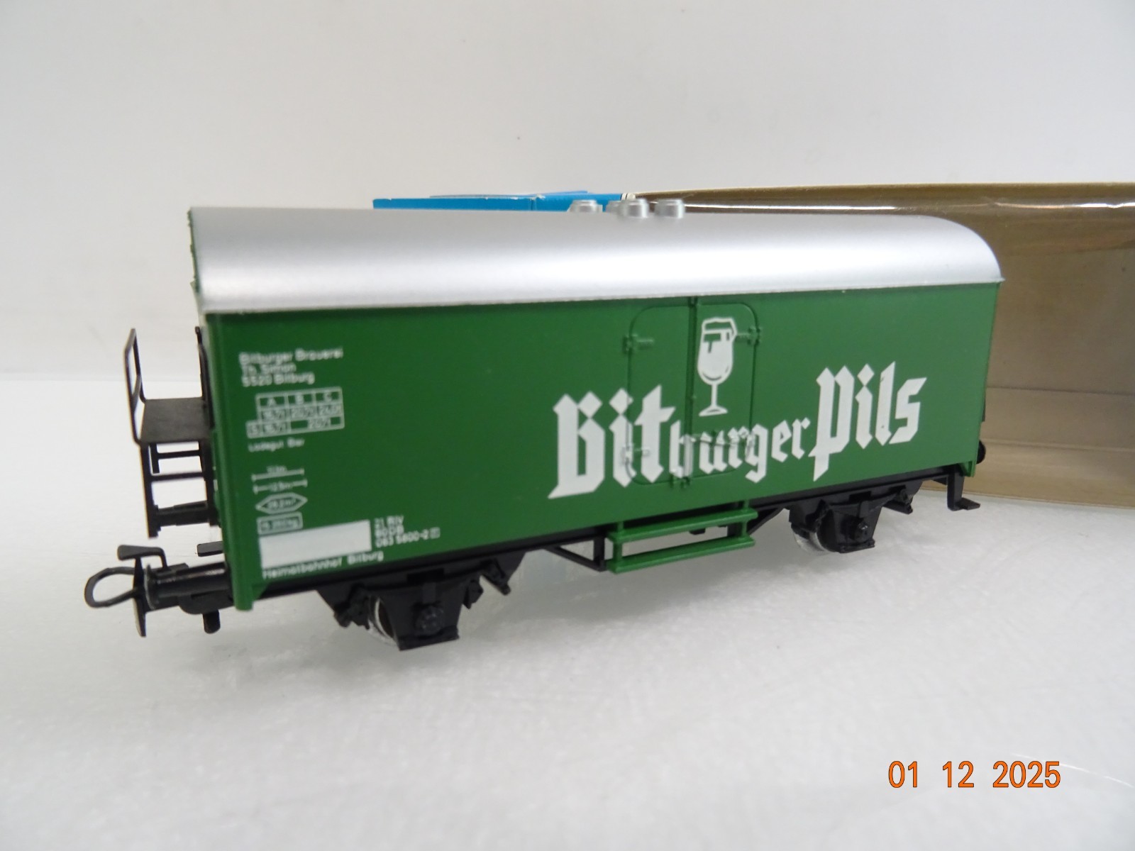 Märklin H0 4421 Kühlwagen Bitburger Pils der DB in OVP RR5110 – Bild 3