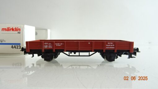 Märklin H0 4423 Niederbordwagen der DB in OVP PR8133 – Bild 3
