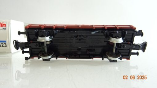 Märklin H0 4423 Niederbordwagen der DB in OVP PR8133 – Bild 4