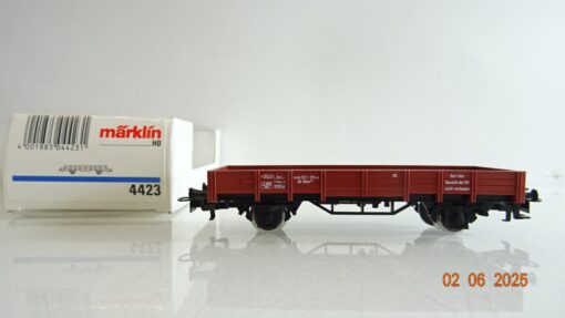Märklin H0 4423 Niederbordwagen der DB in OVP PR8133