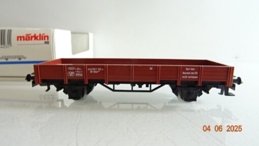 Märklin H0 4423 Niederbordwagen der DB in OVP PR8240 – Bild 3