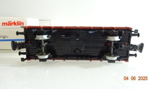 Märklin H0 4423 Niederbordwagen der DB in OVP PR8240 – Bild 4