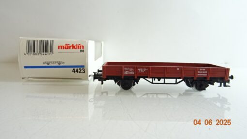 Märklin H0 4423 Niederbordwagen der DB in OVP PR8240