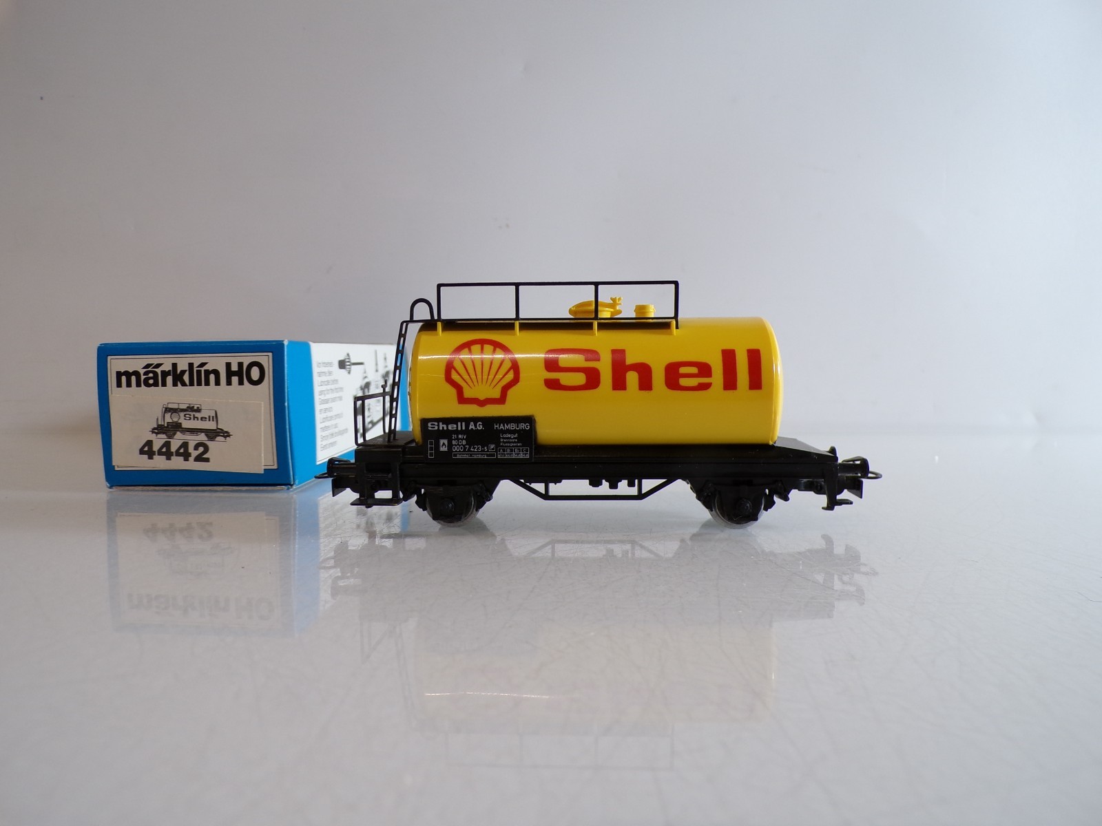 Märklin H0 4442 Kesselwagen Shell der DB in OVP BH1605 – Bild 3