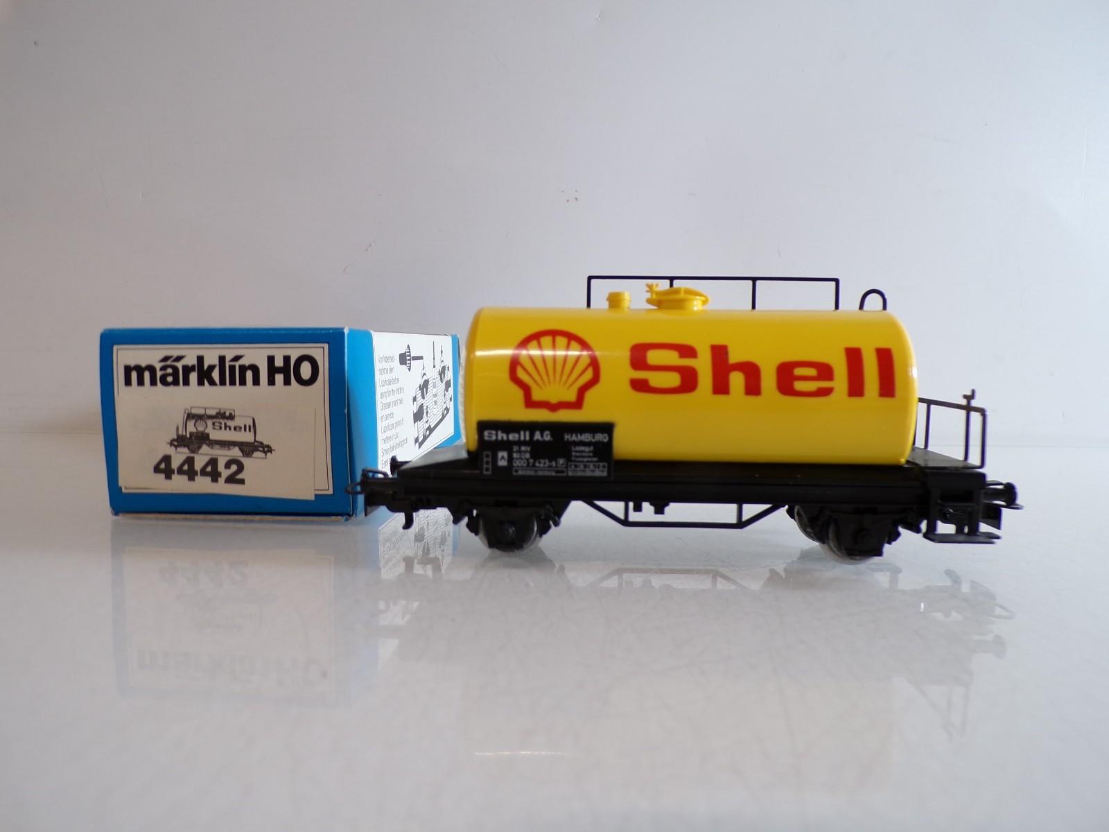 Märklin H0 4442 Kesselwagen Shell der DB in OVP BH1605