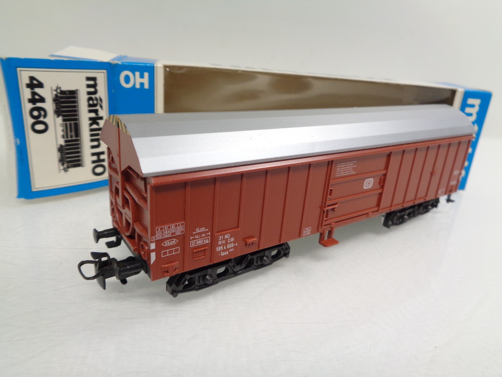 Märklin H0 4460 Schwenkdachwagen der DB in OVP RR4836 – Bild 3